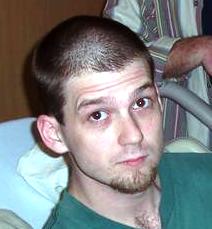 Mark in the hospital when Brennan was born